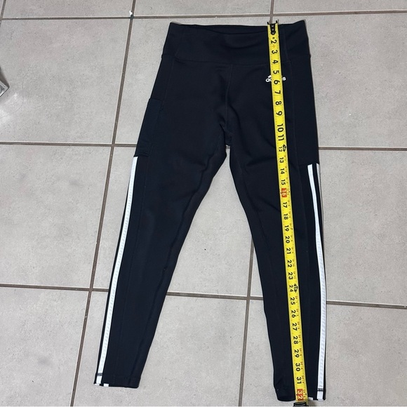 Adidas Women Black‎ Aeroready Athletic Leggings Pants size S - Picture 6 of 8